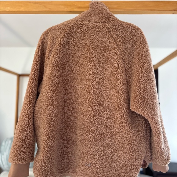 Beyond Yoga Tan Sherpa Pullover - Picture 4 of 6